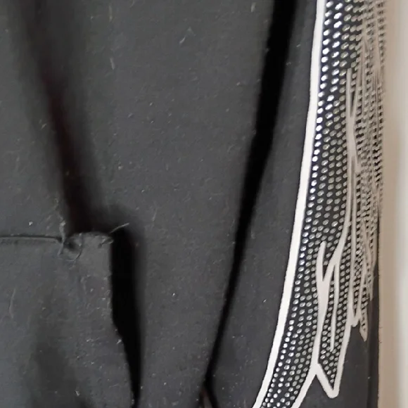 Reason Black Hoodie with Eagle and Wing Design - Picture 7 of 12